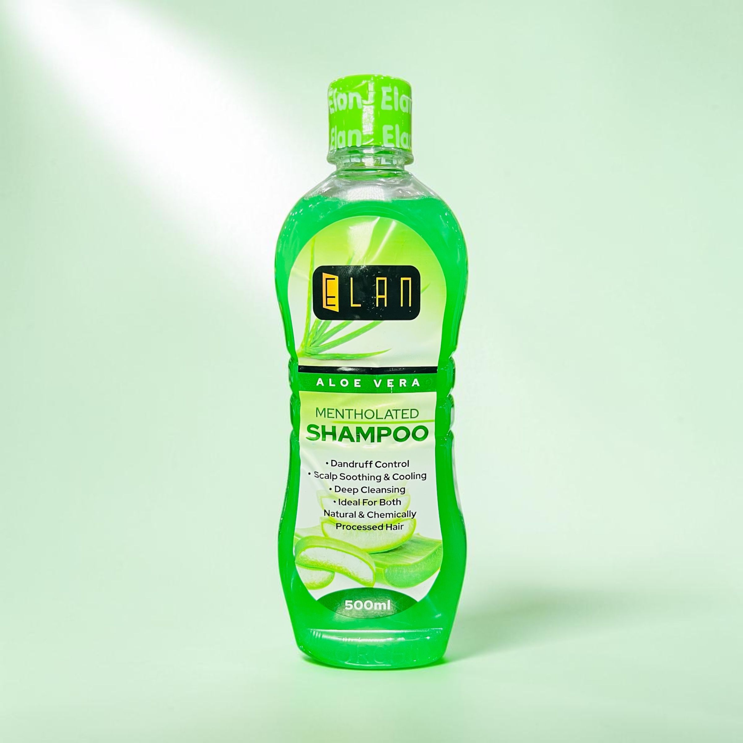 ELAN ALOE VERA MENTHOLATED SHAMPOO 500ML